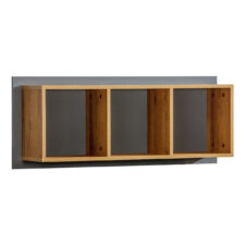 Półka WERSA W12 antracyt / dąb riviera