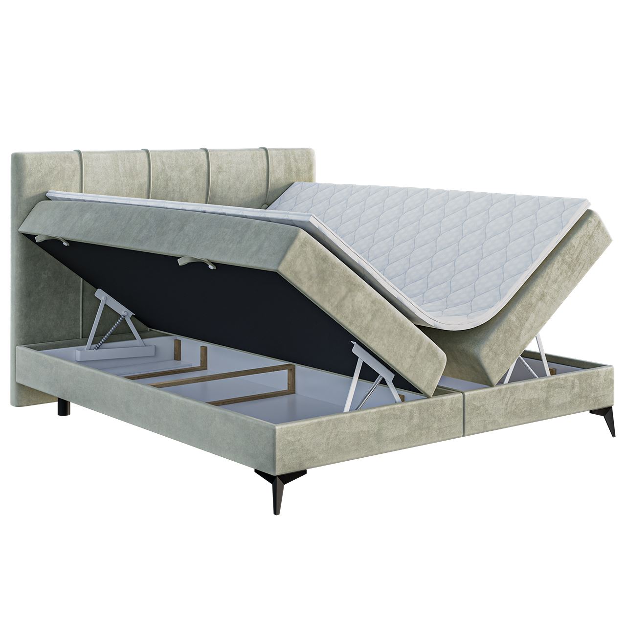 Łóżko kontynentalne ROSSA 120x200 #personalizuj - obrazek 3