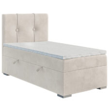 Łóżko kontynentalne RULEZ 90x200 lewy magic velvet 2250