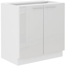 Szafka dolna 80 LAURA 02 biały połysk