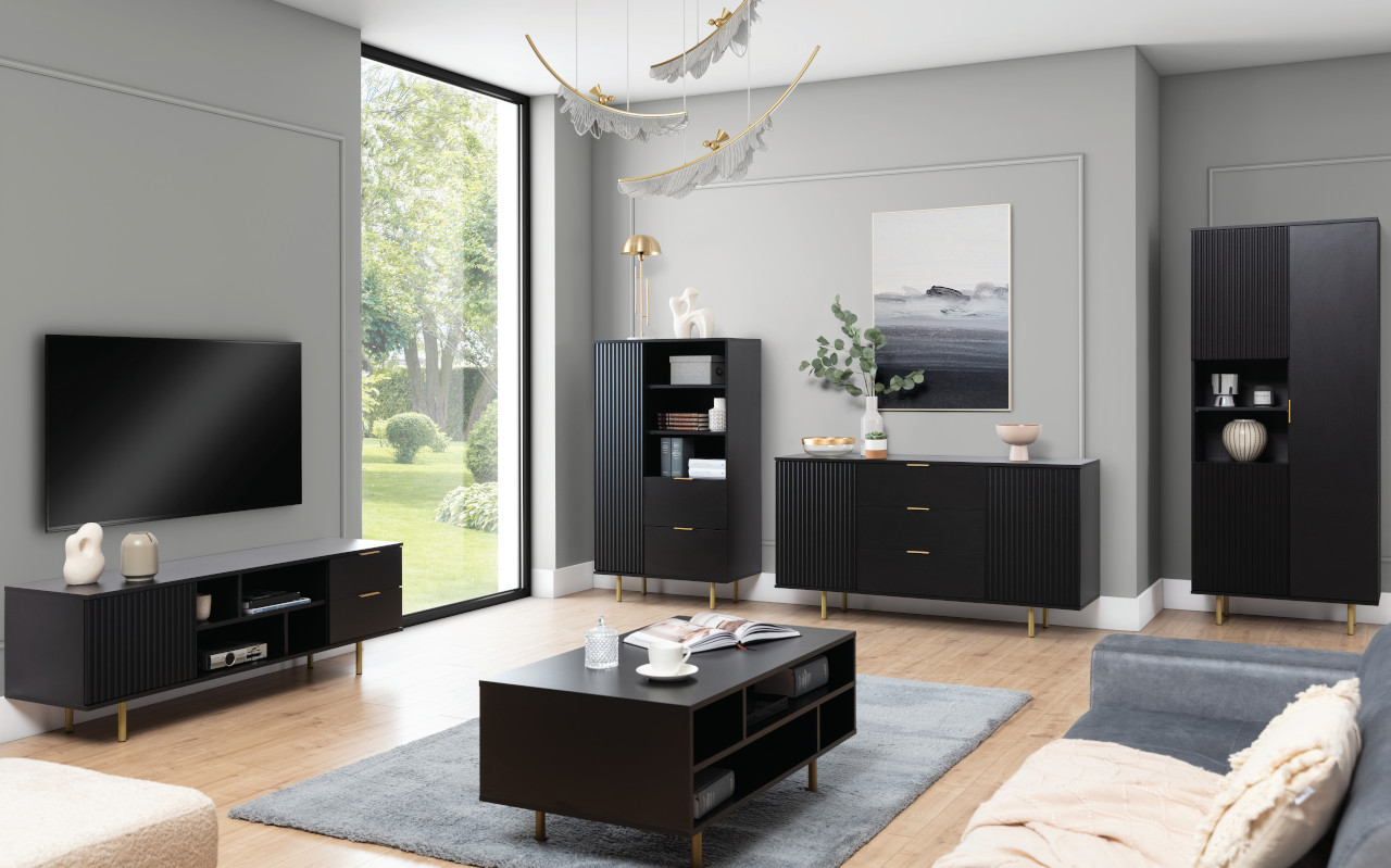 Komoda NUBI 01 czarny - obrazek 6