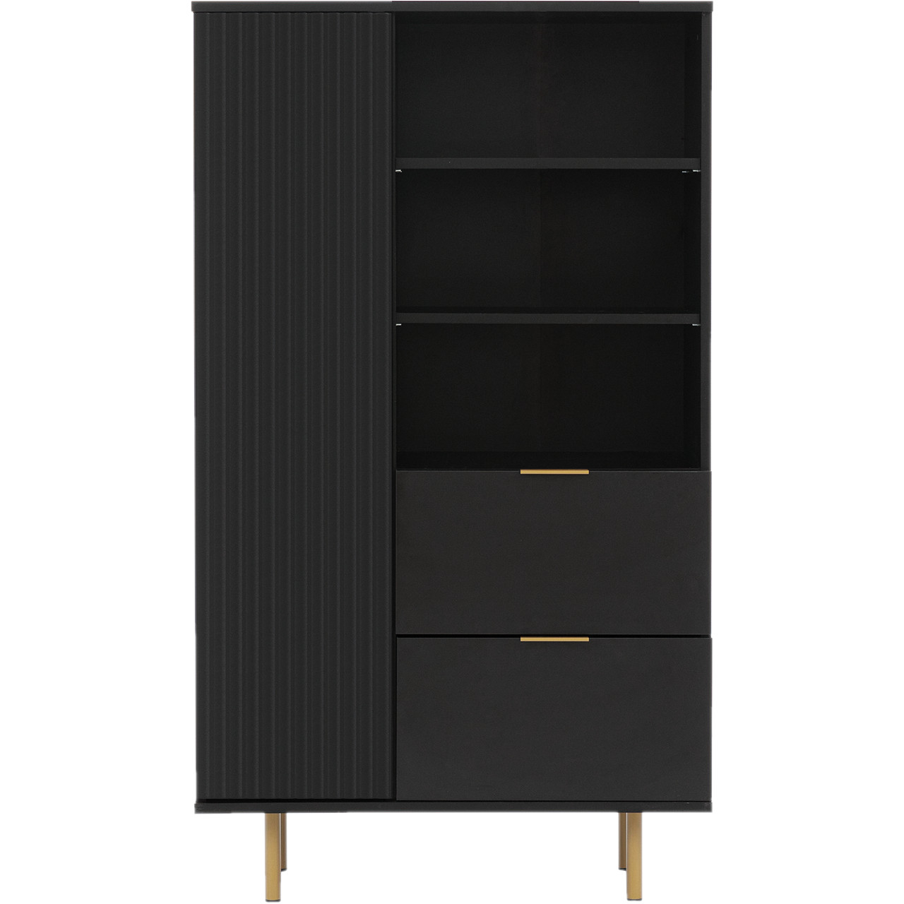 Regał NUBI 04 czarny - obrazek 3