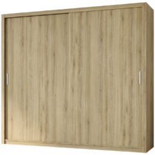 Szafa przesuwna VISTA 220 dąb złoty
