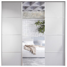 Drzwi przesuwne do szafy MERV F4 180 szare