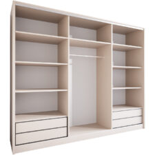 Szafa otwarta MERV K3 270 kaszmir