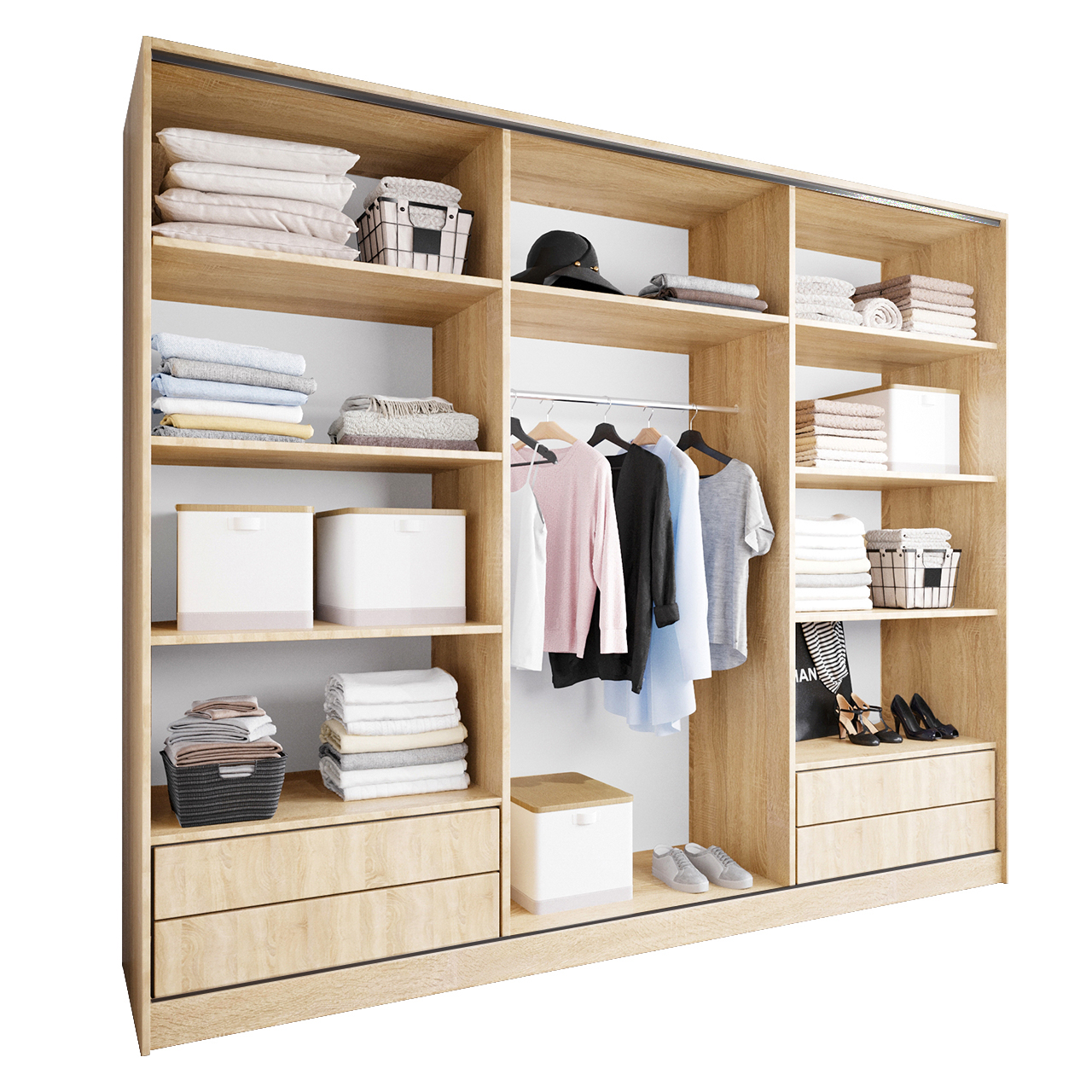 Szafa otwarta MERV K7 250 sonoma