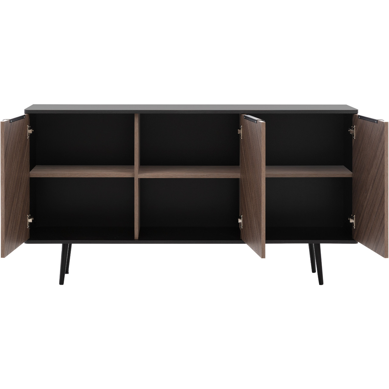 Meble do salonu PIMETTI 1 czarny grafit / captains deck - obrazek 3