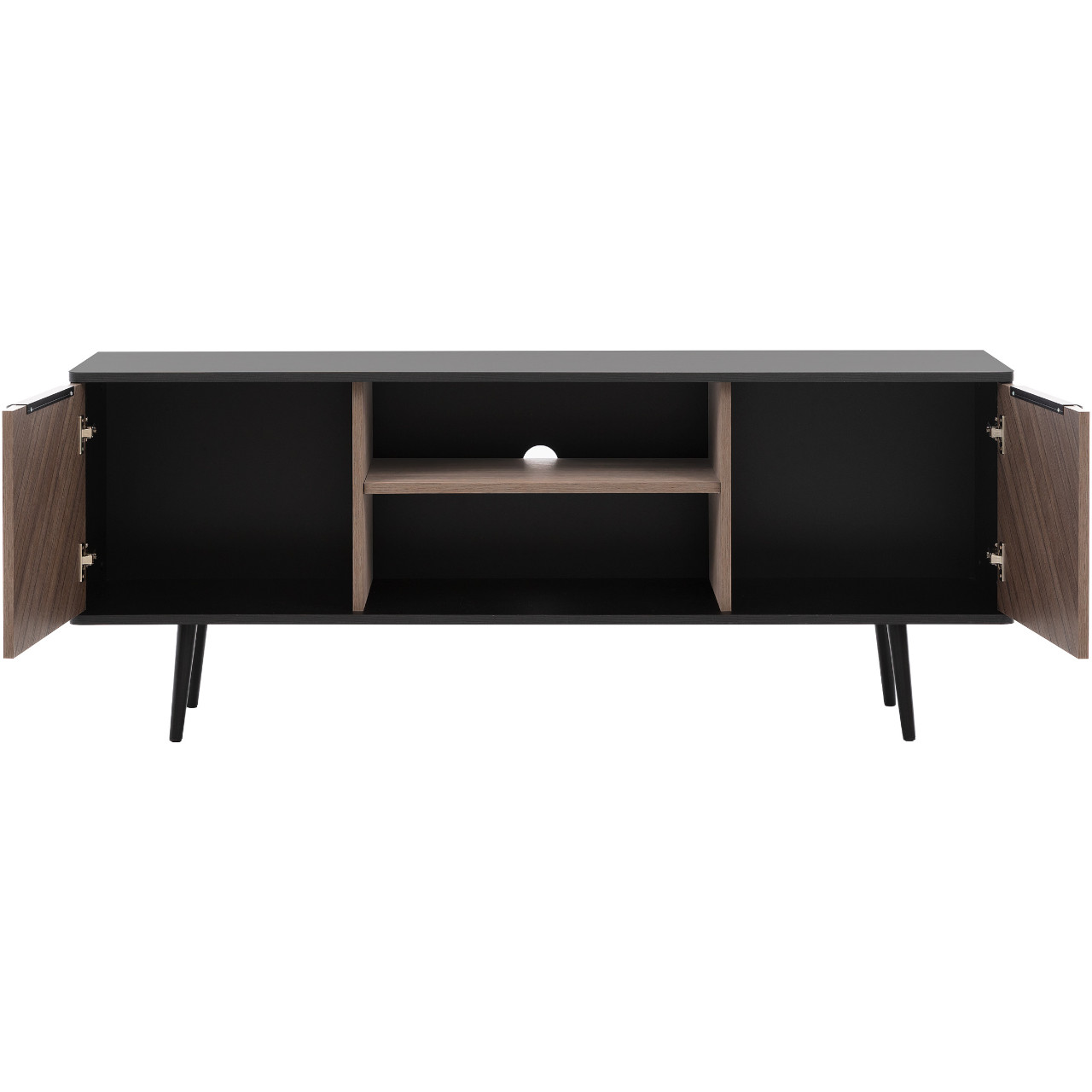 Meble do salonu PIMETTI 1 czarny grafit / captains deck - obrazek 6