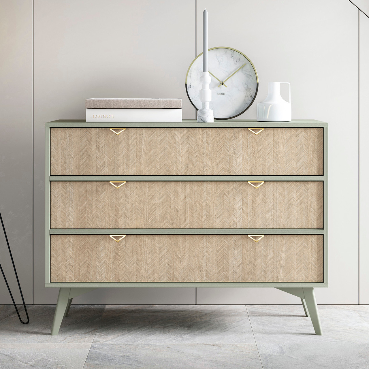 Komoda WALD 02 eukaliptus / scandi - obrazek 7