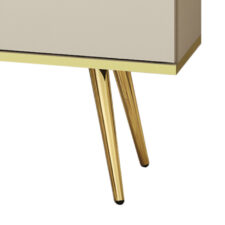 Nóżki do szafki RTV ARA 135 4szt. złote