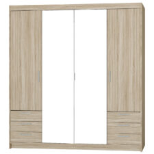 Szafa z lustrem ELENI 4D6S sonoma