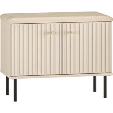 Szafka na buty z siedziskiem ALVARO 16 kaszmir