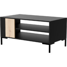 Ława CIMER 04 czarny / dąb artisan