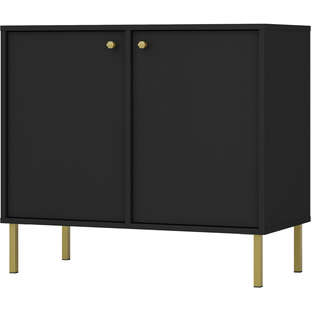 Komoda KYOTO 11 czarny grafit