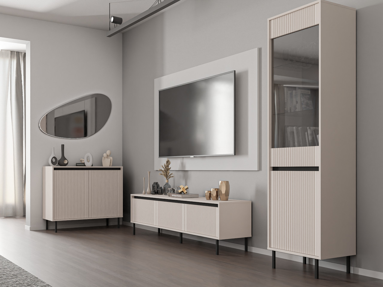 Komoda SEOUL 04 beż piaskowy - obrazek 7