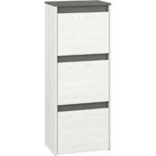 Szafka na buty HAGA 05 sosna śnieżna / antracyt