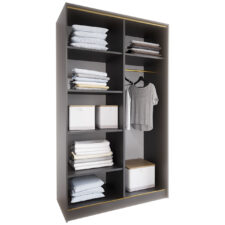 Szafa otwarta MERV K9 120 czarna