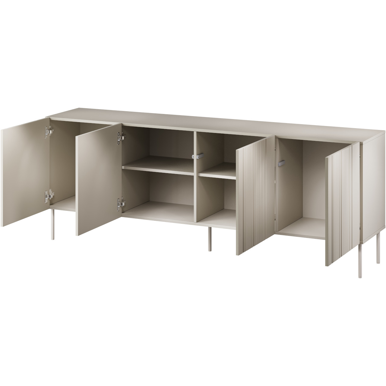 Komoda ISOLA 200 beż mat - obrazek 3