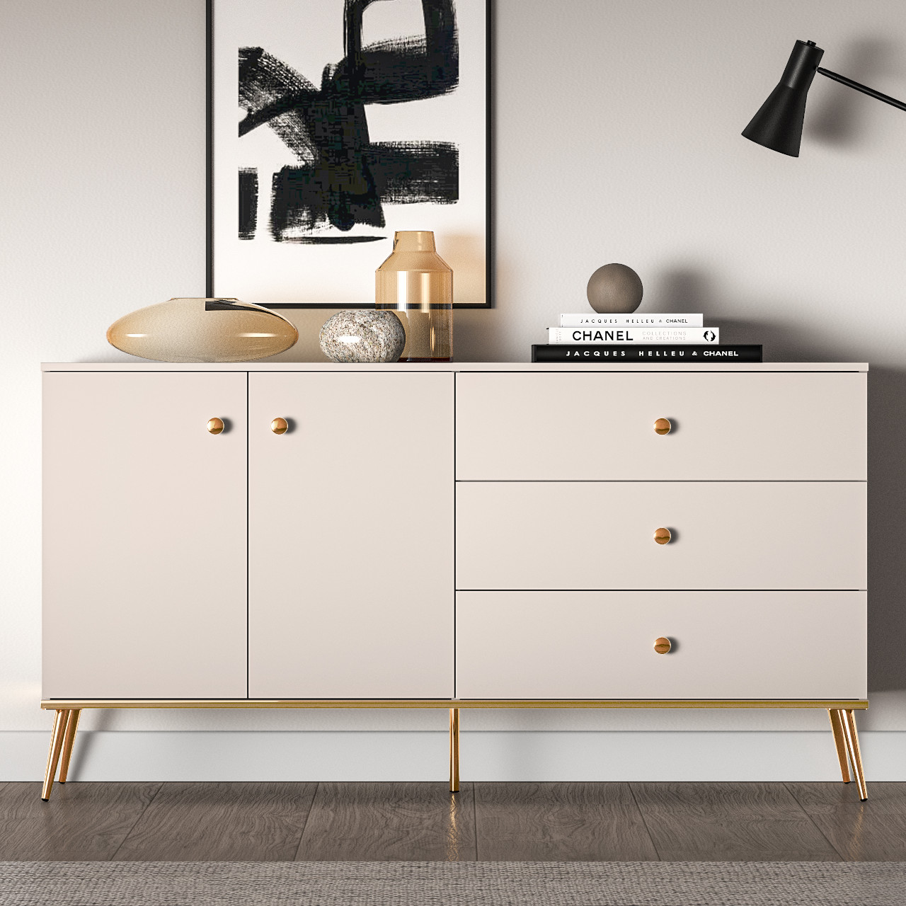 Komoda LESGIN 03 kaszmir - obrazek 5