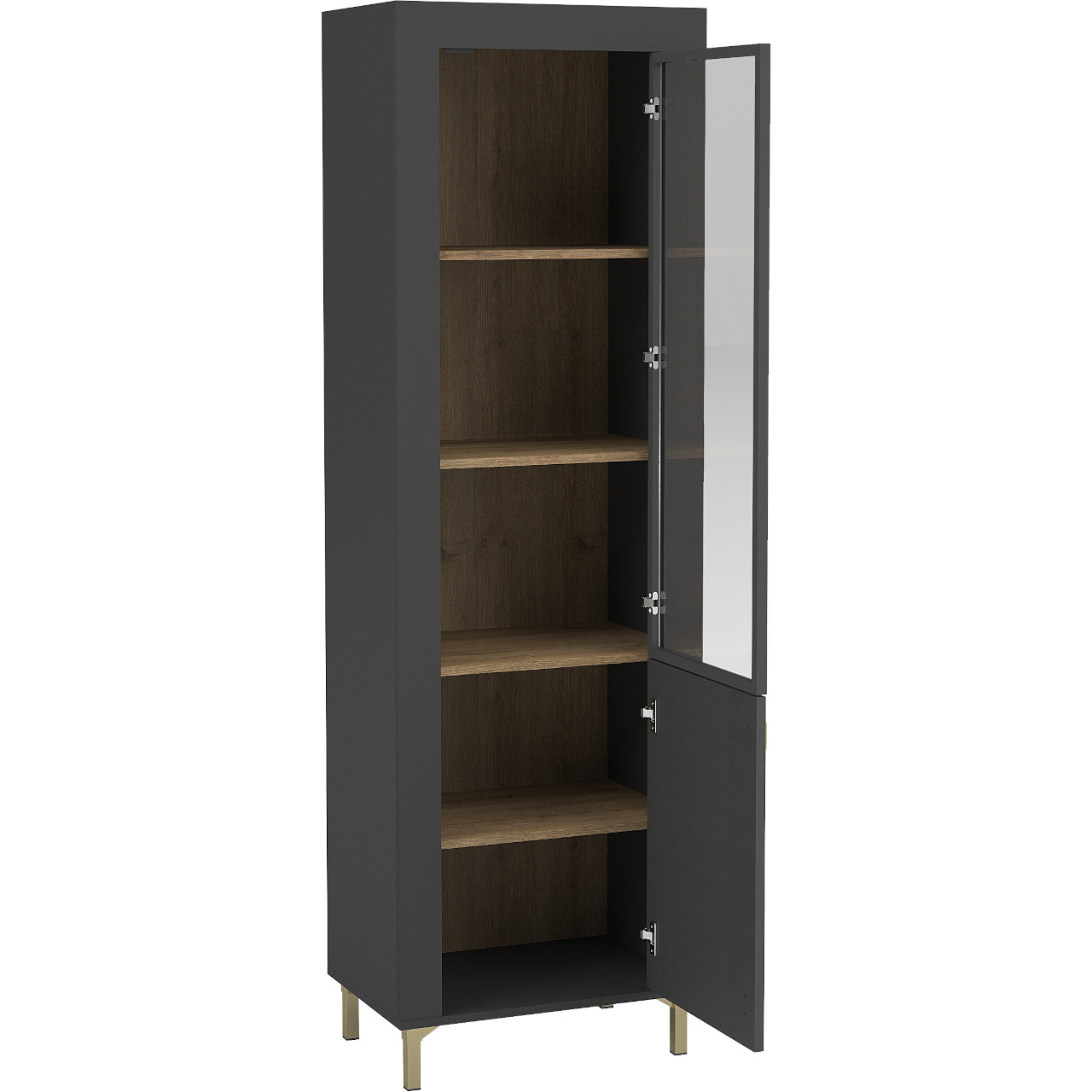 Meble do salonu MOSSO 1 czarny - obrazek 3