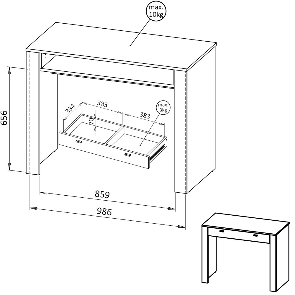 Meble do sypialni MOSSO 2 biały + CLOUD 03 - obrazek 6