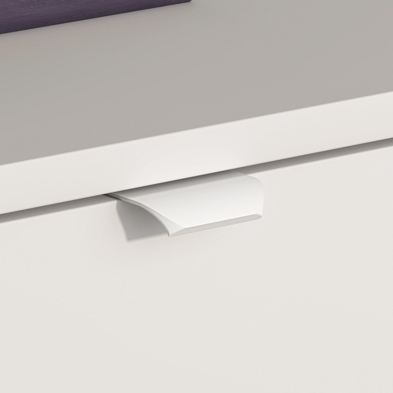 Biurko EMPOLI 08 biały / dąb castello / grafit - obrazek 7