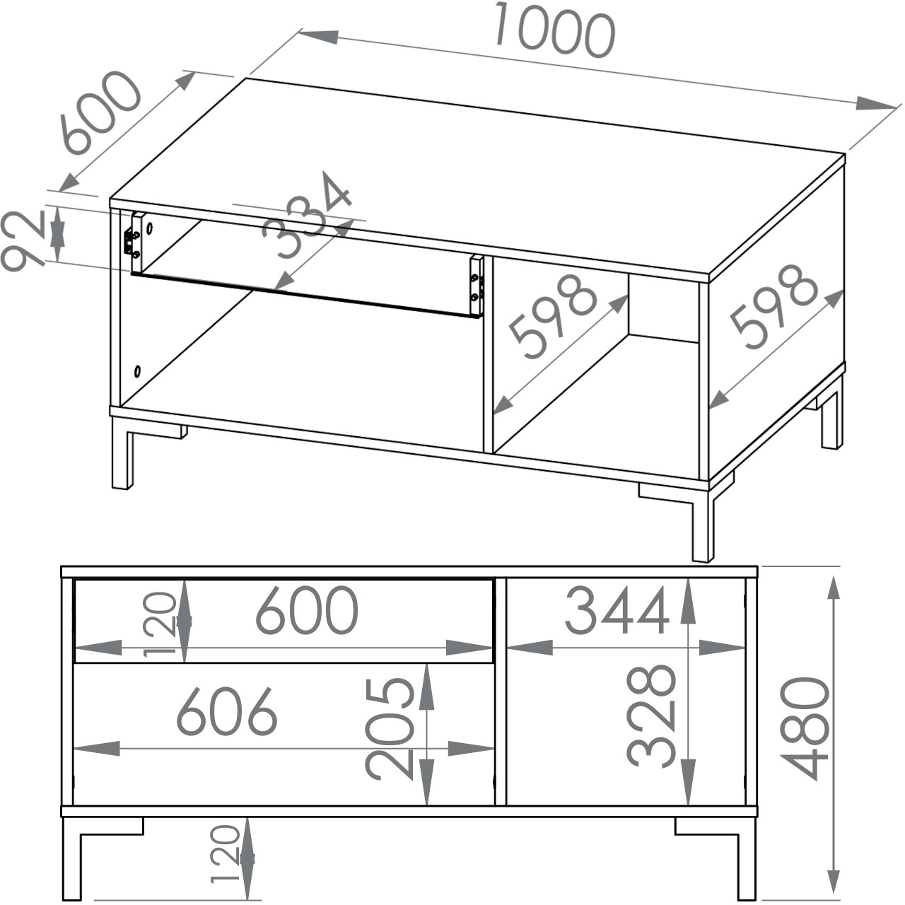 Ława MEVIA 21 dąb artisan - obrazek 6