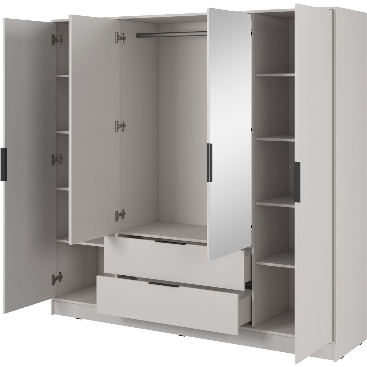 Szafa z lustrem CARLY B kaszmir - obrazek 3