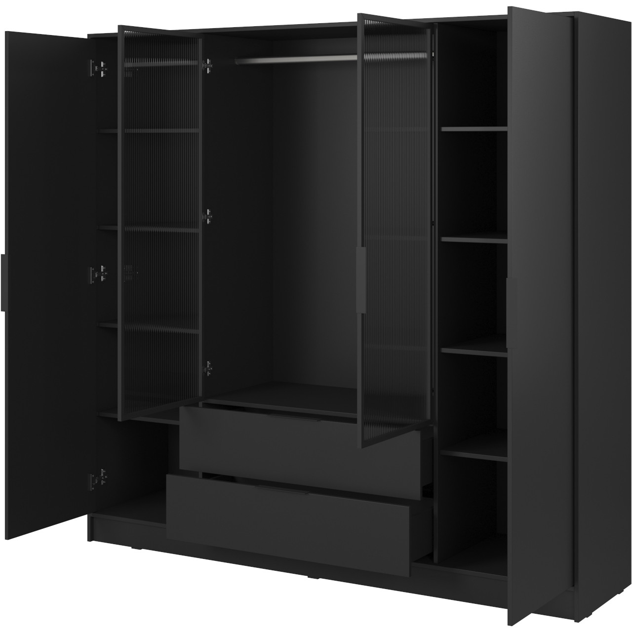 Szafa CARLY C czarny - obrazek 3