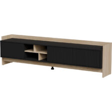 Komoda RTV PORTOS 190 dąb cremona / czarny