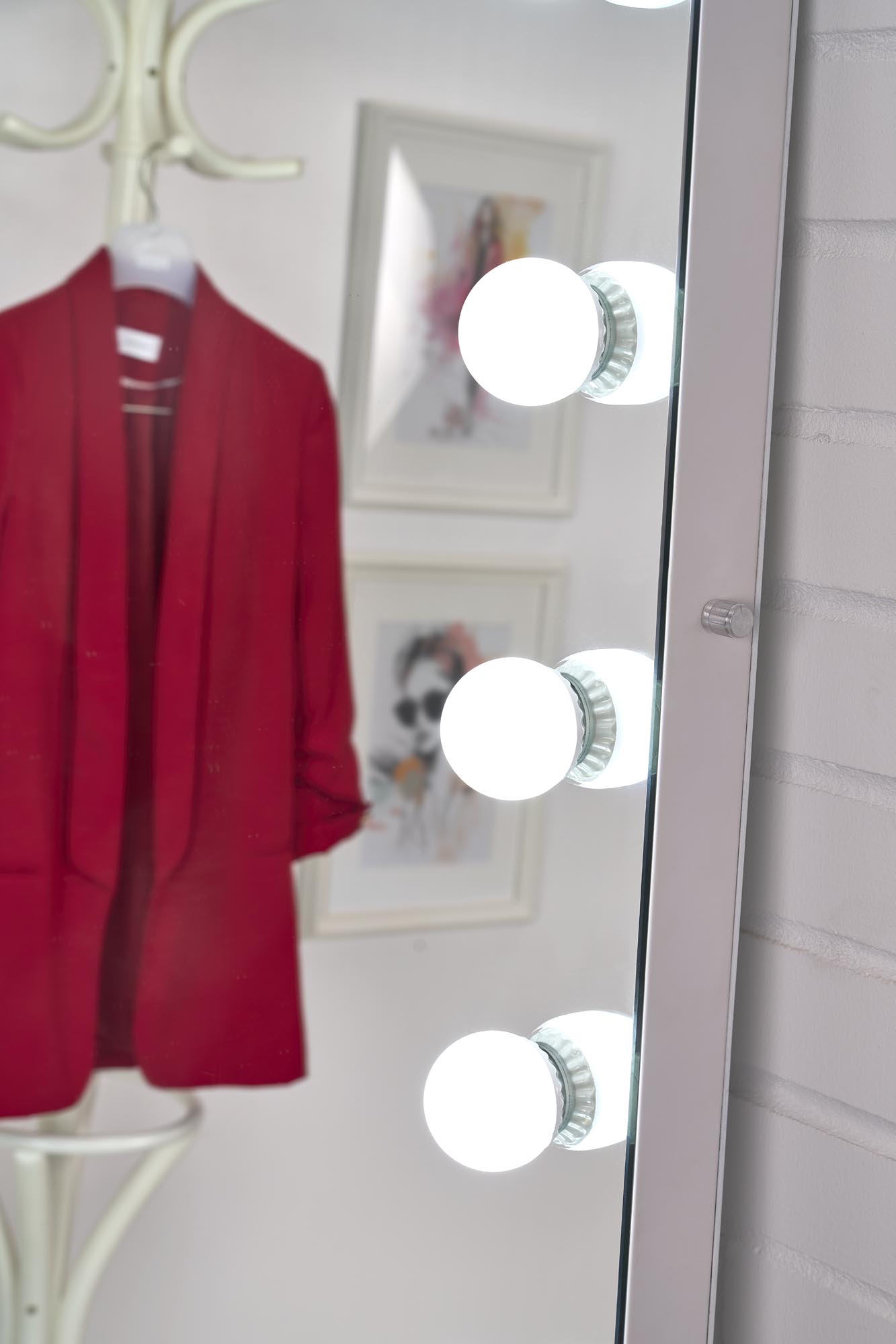 PEARL lustro stojące z oświetleniem LED - obrazek 6