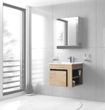 DUESA Szafka pod umywalkę 60/1S dąb złoty