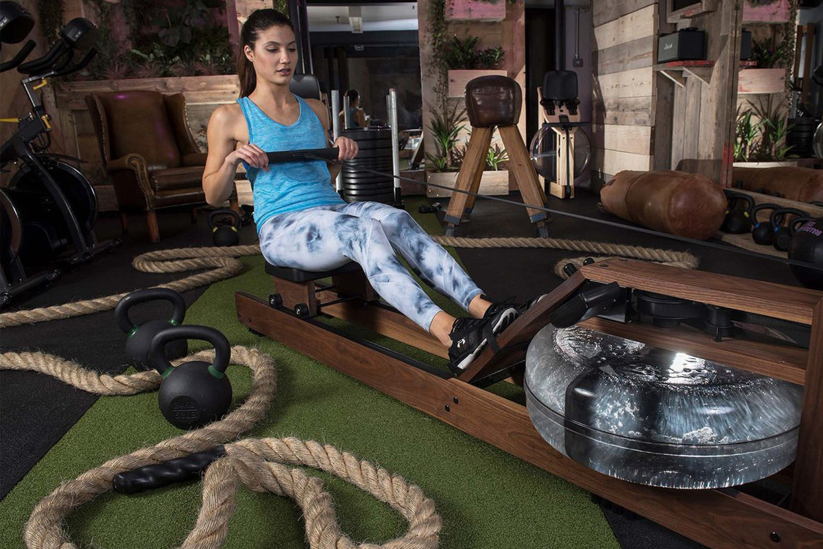 Wioślarz wodny WaterRower Performance Walnut SR Orzech - obrazek 7