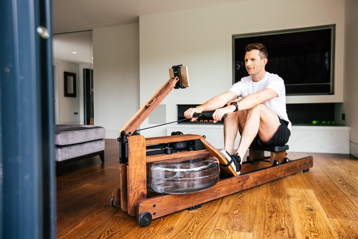 Wioślarz wodny WaterRower Performance Walnut SR Orzech - obrazek 11