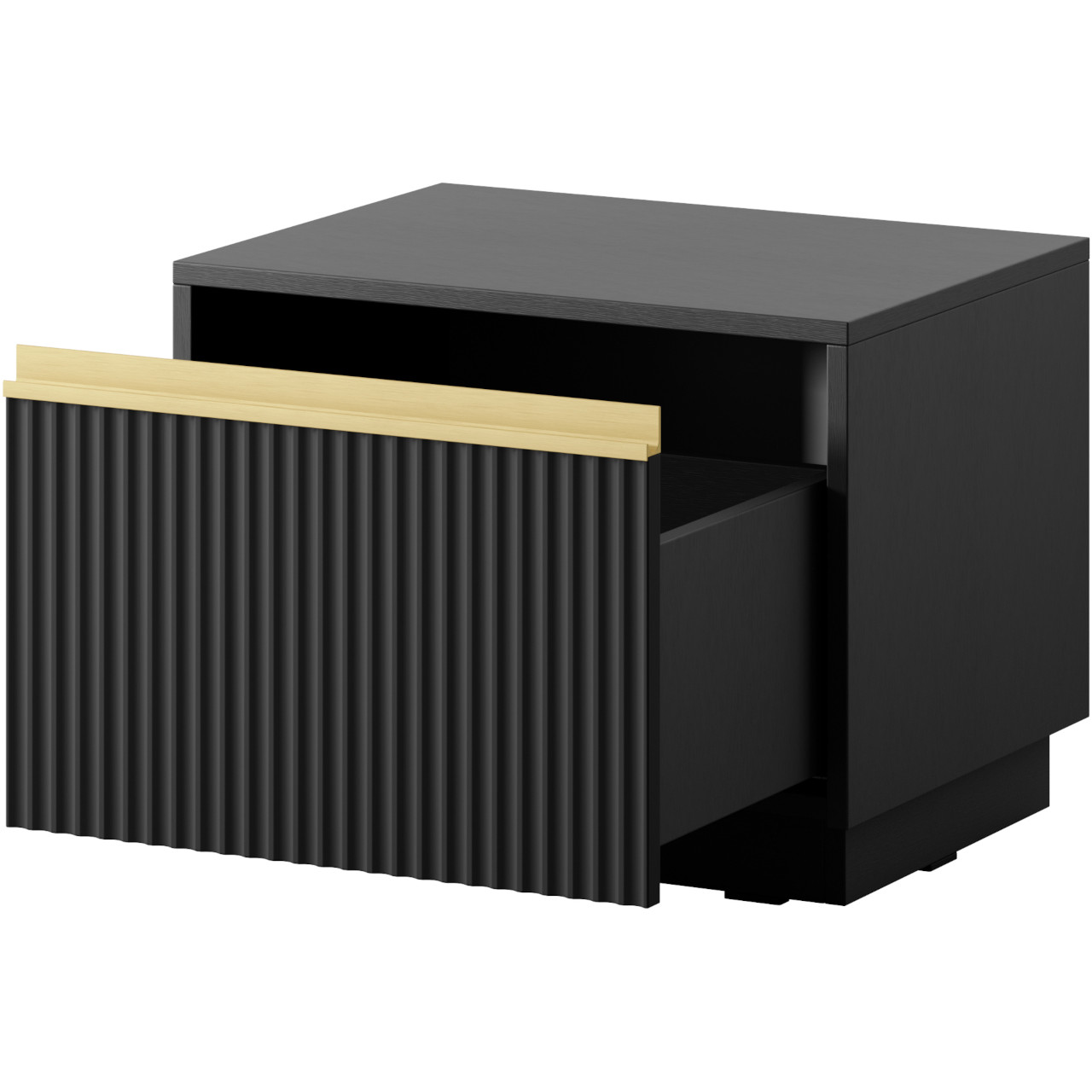 Szafka nocna CROWN 05 czarny - obrazek 3