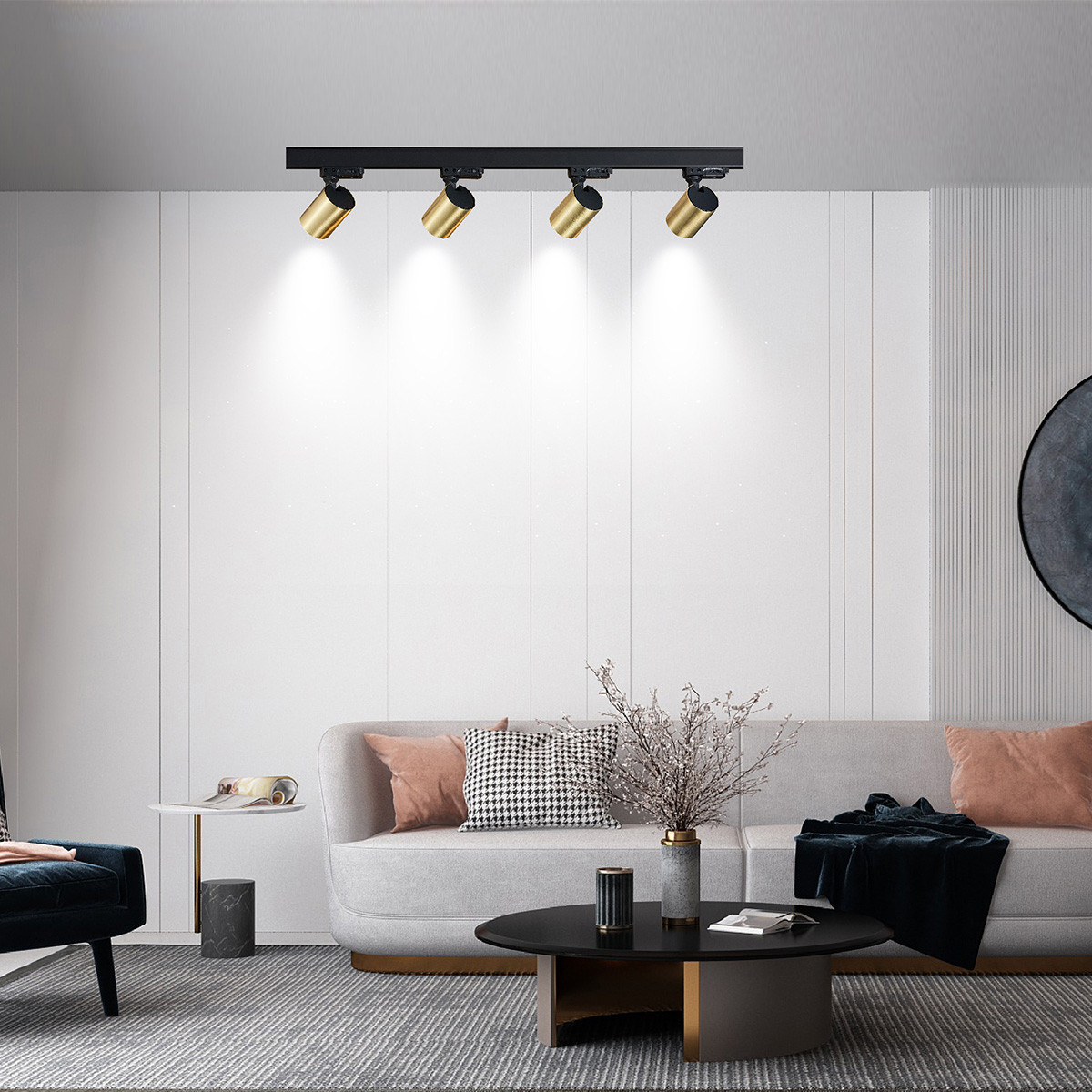 Reflektor Snow złoty 1F 1xGU10 - obrazek 3