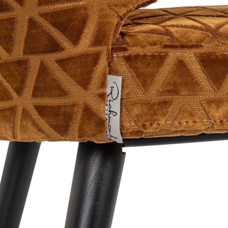 RICHMOND krzesło INDIGO GOLD - obrazek 4