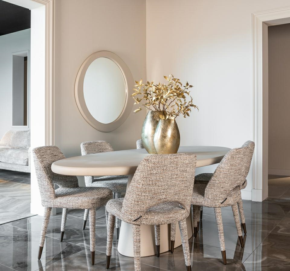 RICHMOND krzesło CECILIA beżowe - obrazek 8