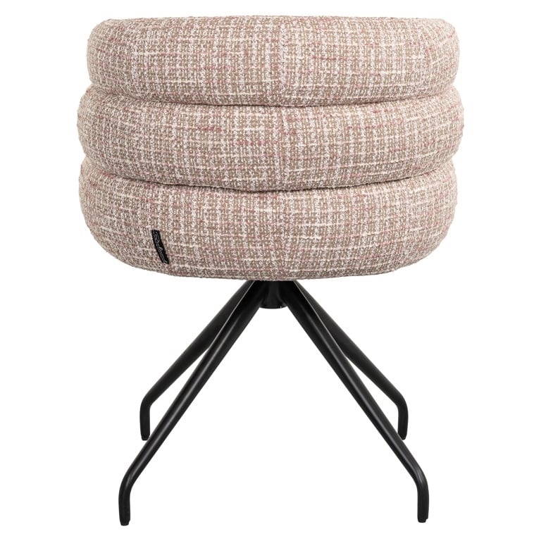 RICHMOND krzesło obrotowe KAYLA różowe - obrazek 7