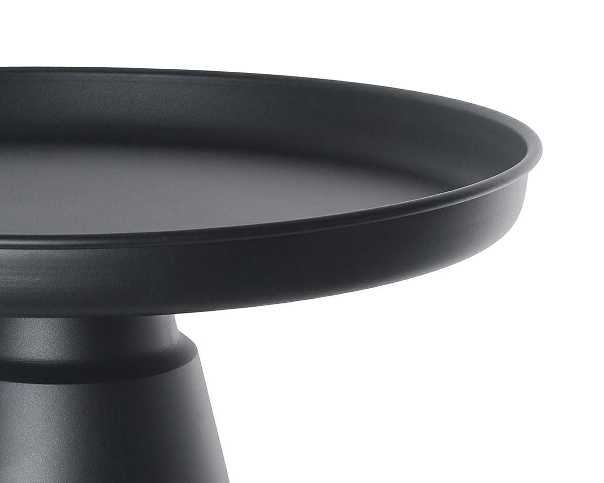 KARE stolik BOTTIGLIA SMOKE 50 czarny - obrazek 3