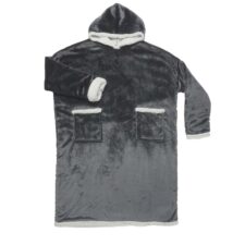 Bluza długa/ snuddie szara