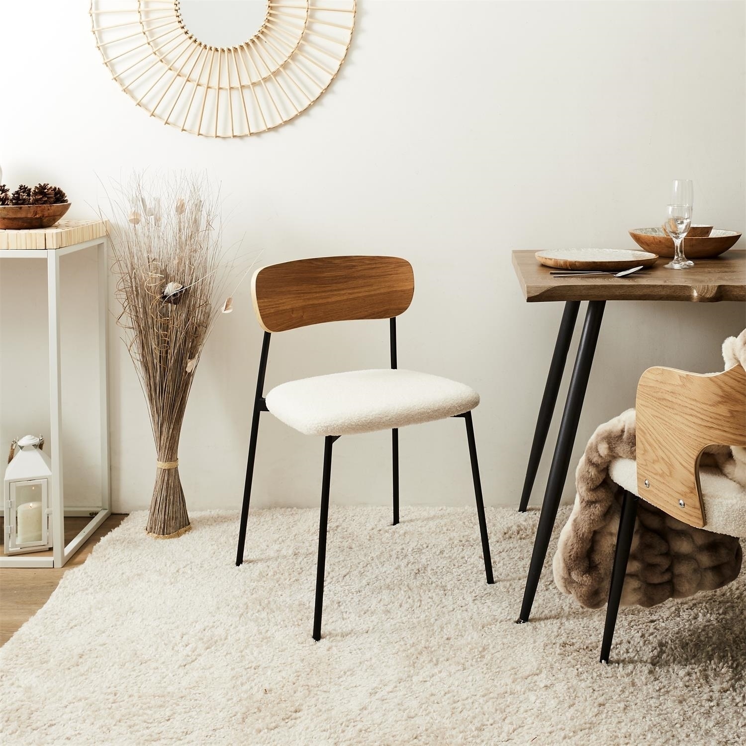 Krzesło Loki naturalne/beżowe - obrazek 5