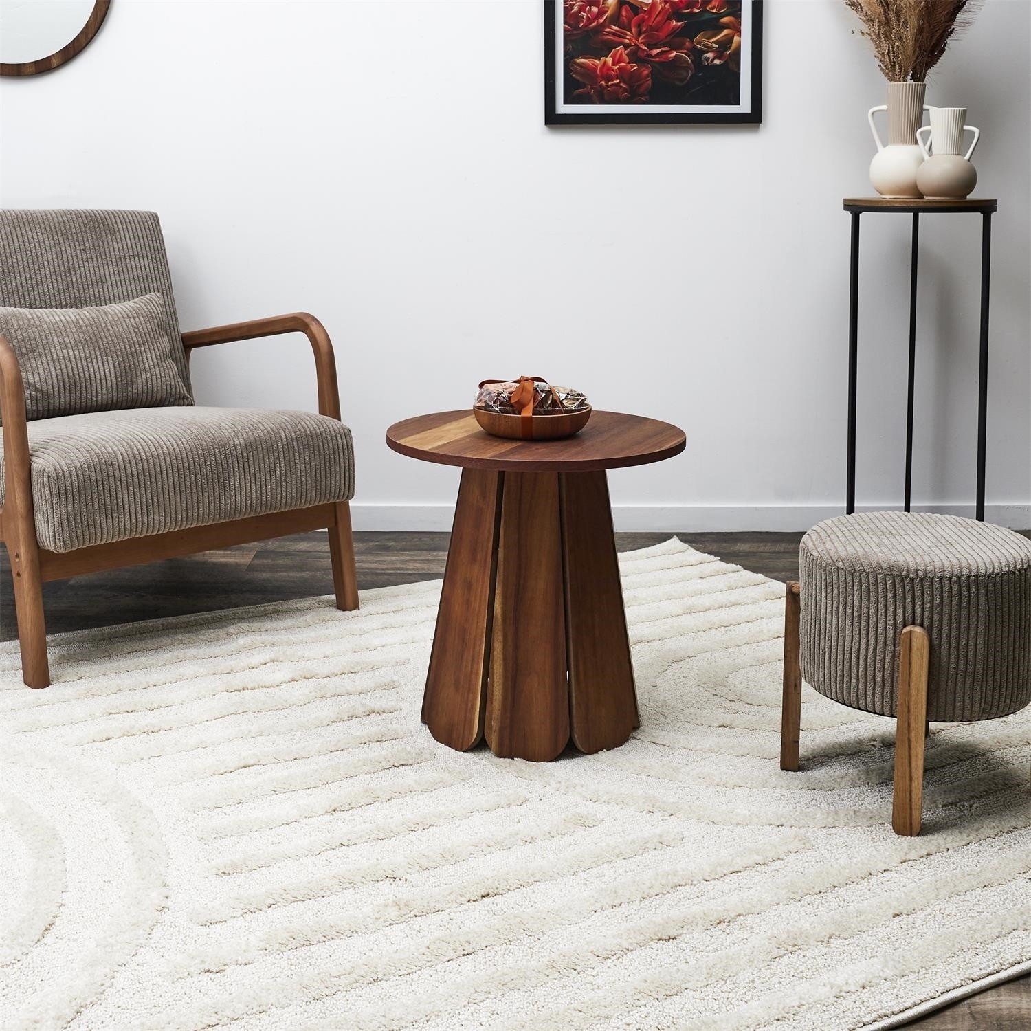 Stolik boczny Will 45cm orzech - obrazek 6