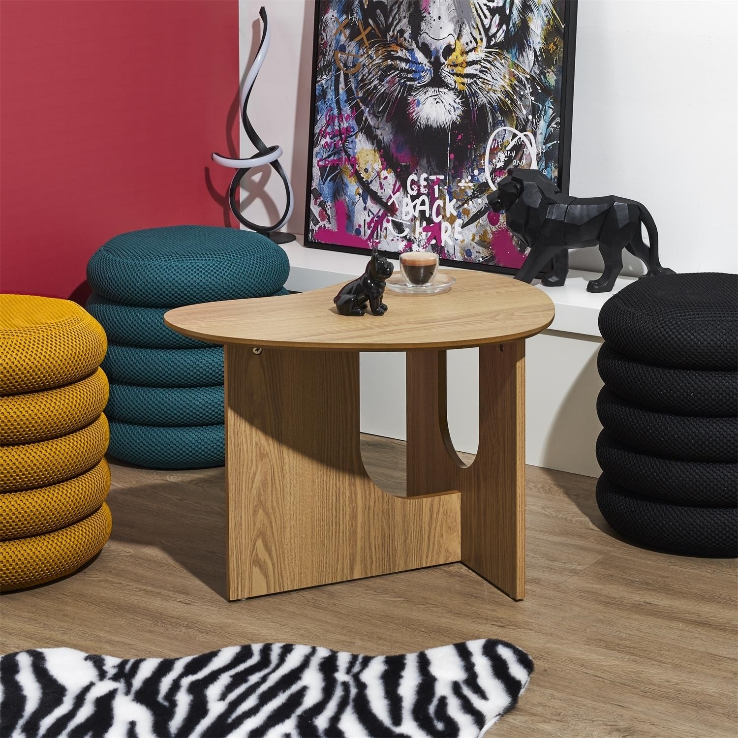 Stolik kawowy Calypso naturalny - obrazek 4