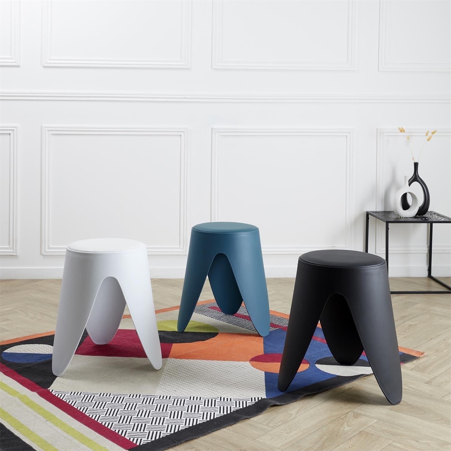 Stołek Eve biały - obrazek 6