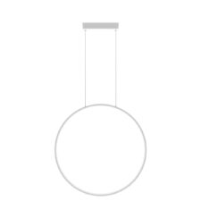 Lampa wisząca Mirror S biała IP44 LED CCT