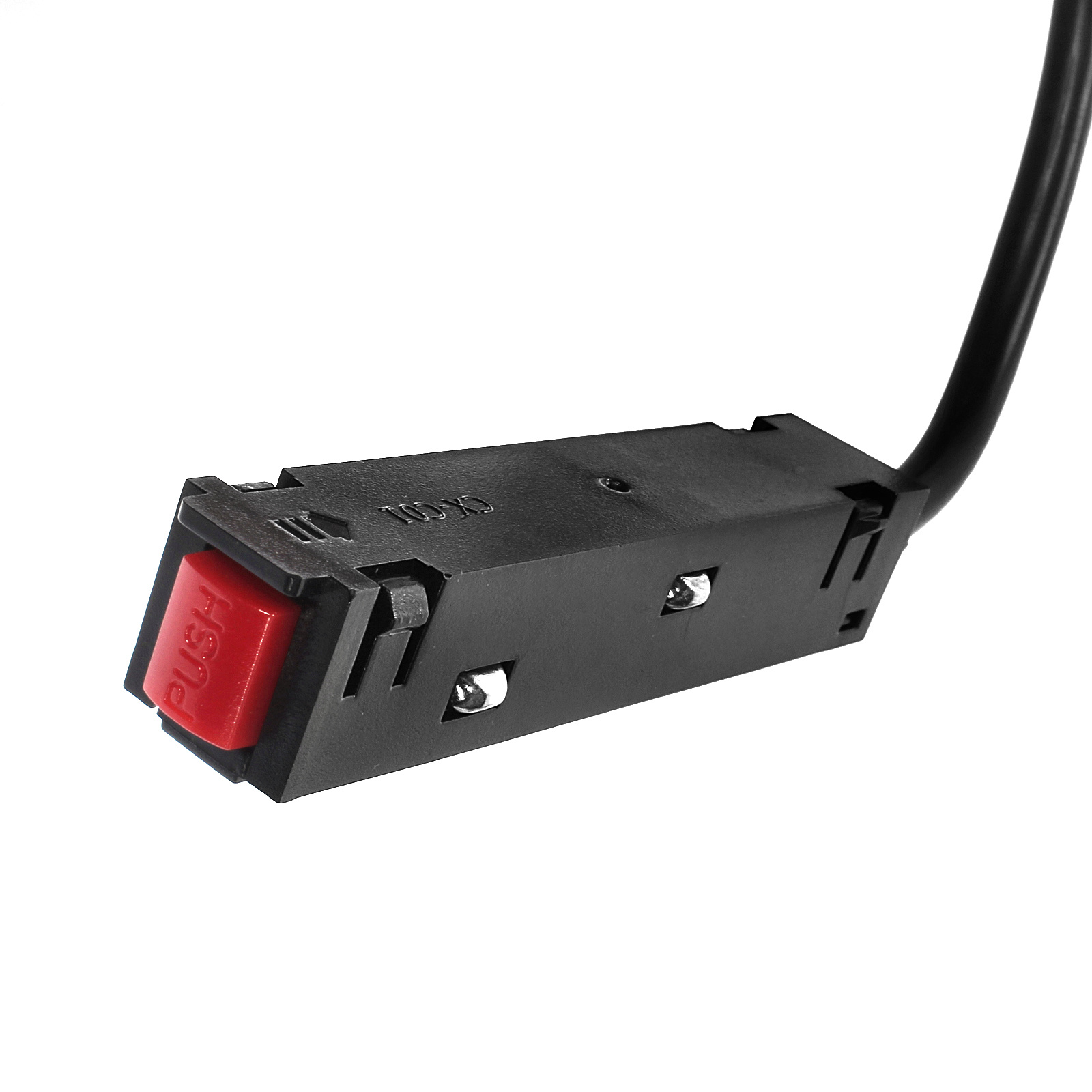Złącze Potrójne "T" Elektryczne do Szyny Magnetycznej LL-BX Czarny - obrazek 3