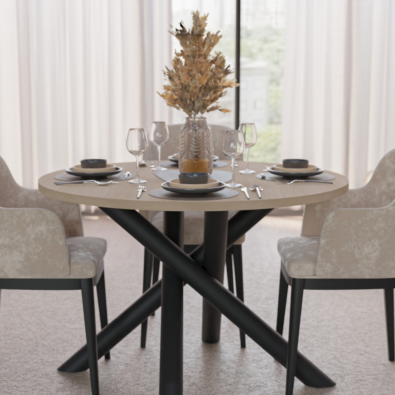 Stół WELTER dąb lindberg - obrazek 7