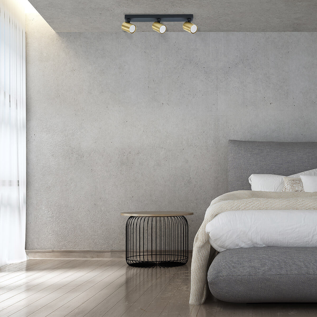 Spot Snow New 3 złoty 3xGU10 - obrazek 5