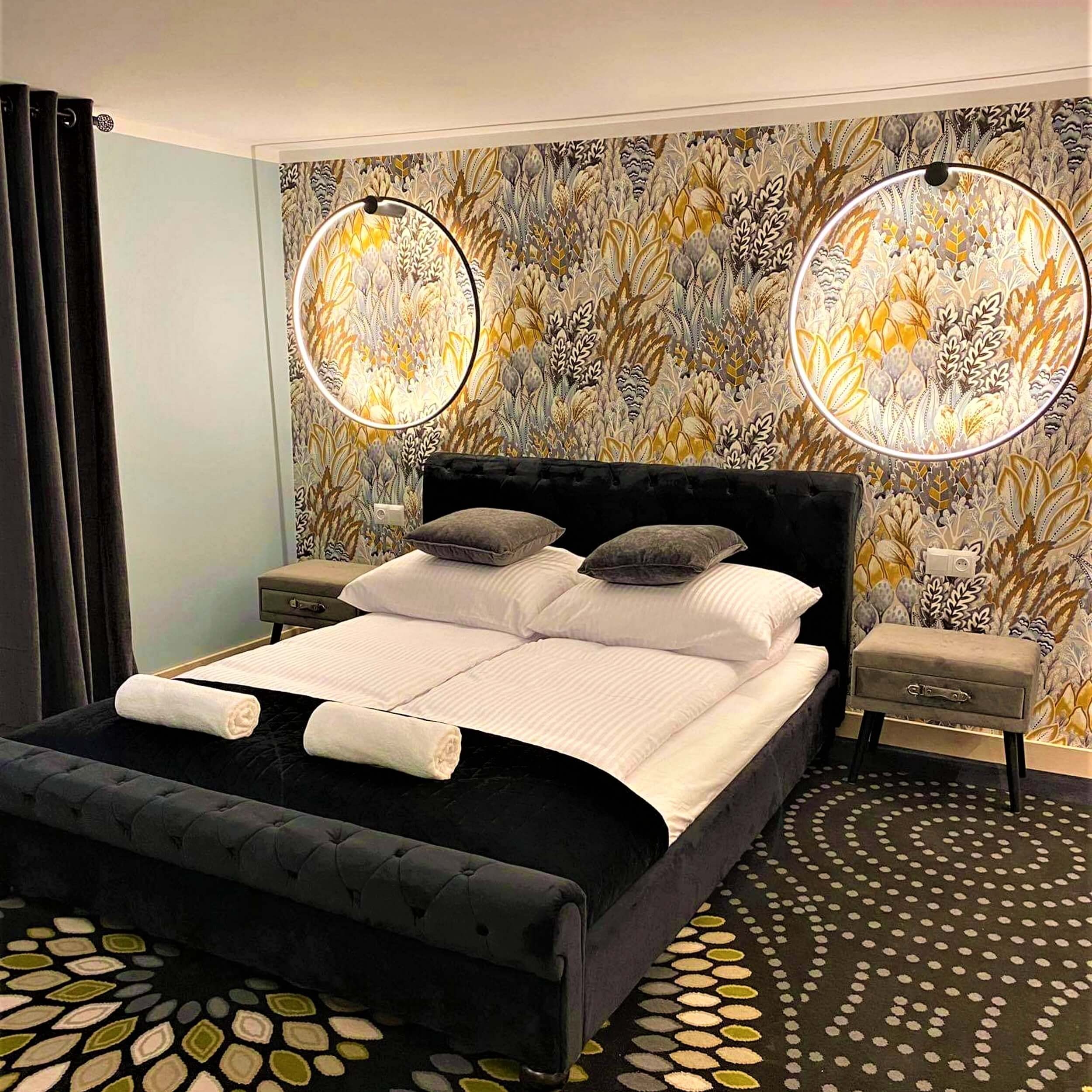 Kinkiet Mirror L czarny IP44 LED CCT - obrazek 4